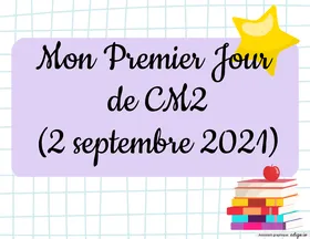 Affiche Mon Premier Jour CM2