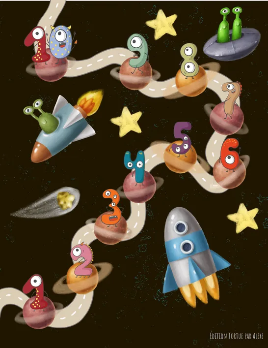 L'espace des nombres, Preschool, Exercises & activities, Themes