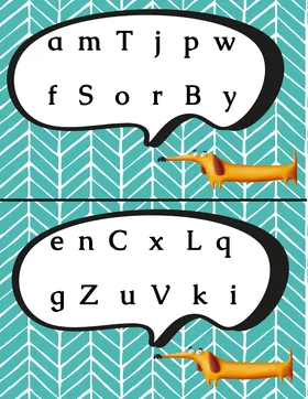 Lecture des lettres