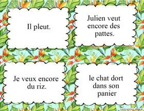 Transformer ces phrases en phrases négatives.
