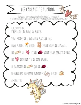 Résoudre cupidon