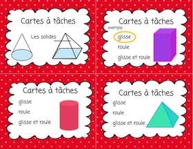 Cartes à tâches - solides