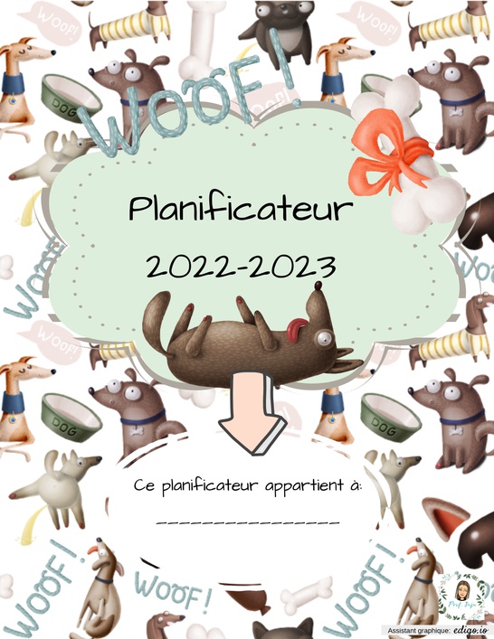 Planificateur 2022 2023 6e Année 5e Année 4e Année 3e Année 2e Année 1re Année Autres 7657