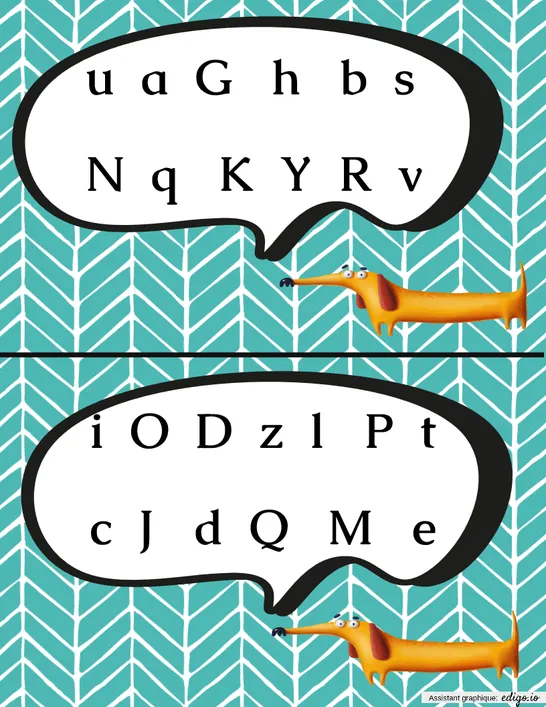 Lecture des lettres