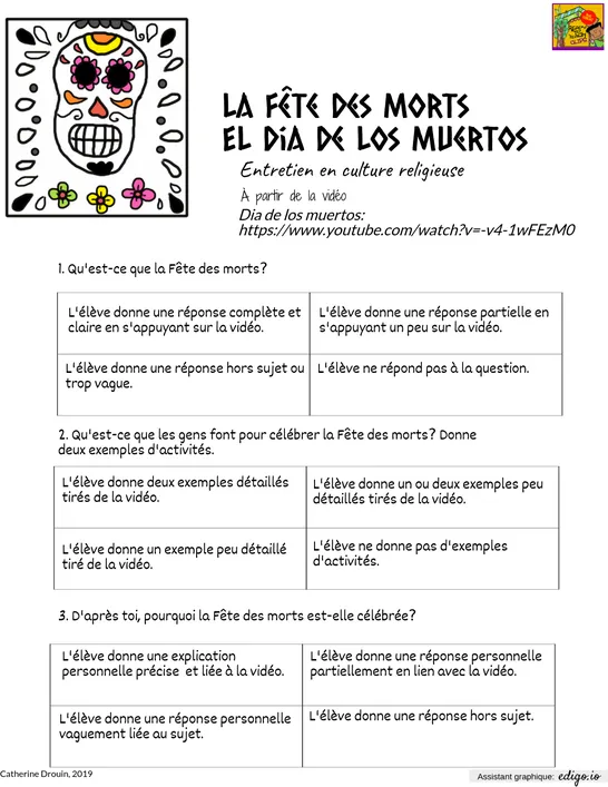 Fête des morts