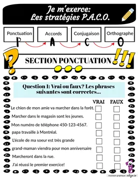 Stratégies de correction de texte