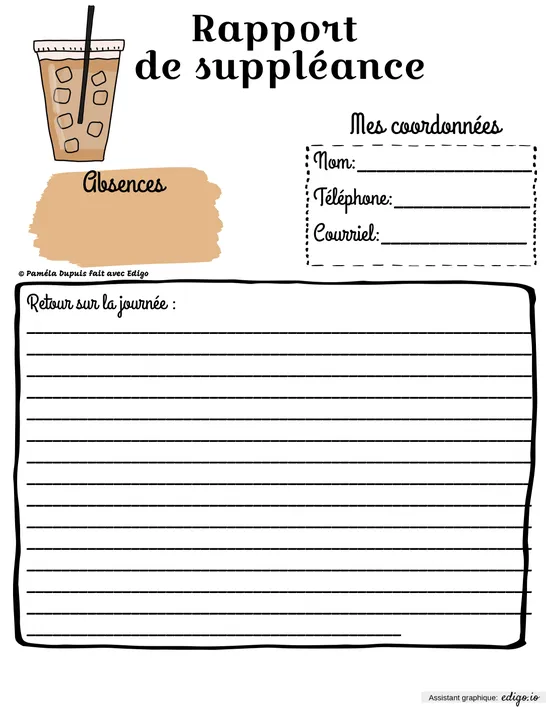 Rapports de suppléance