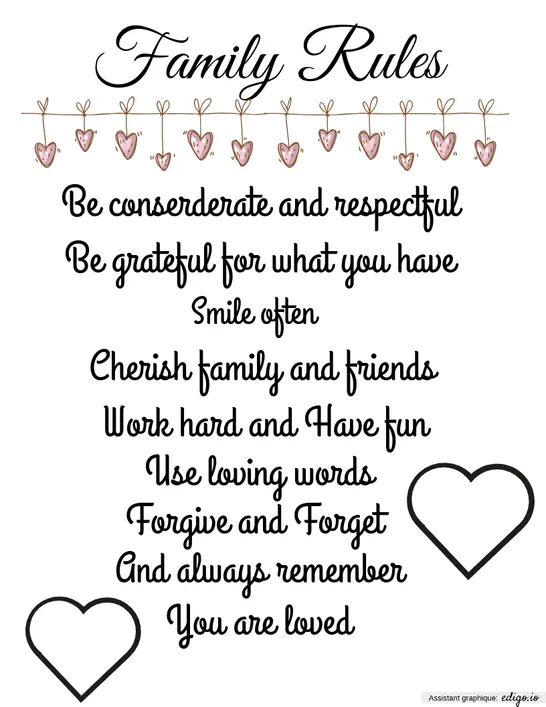 Family Rules