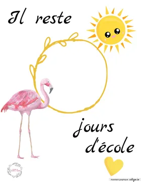 Il reste...jours d'école