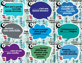 Cartes à tâche - sa / ça - BD - IsaProfEtc
