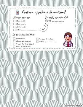 Fiche secrétariat