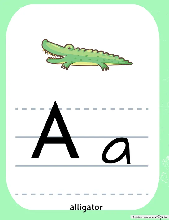 Alphabet animaux