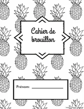 Présentation cahier de brouillon