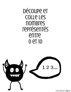 Représentation des nombres 0-10