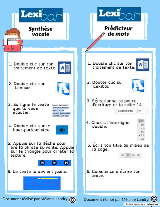 Référentiel Lexibar