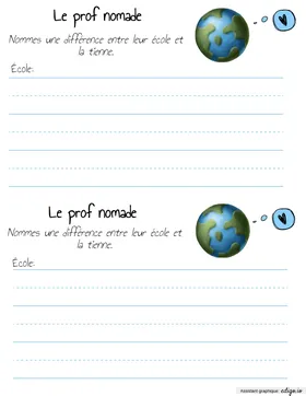 Le prof nomade