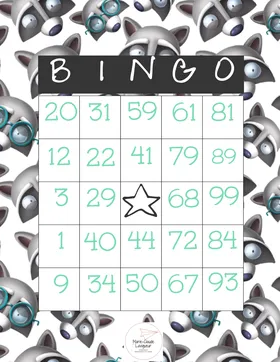 Bingo 1-100