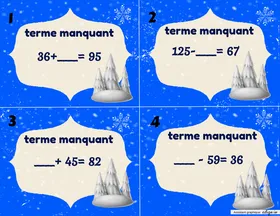 Termes manquants