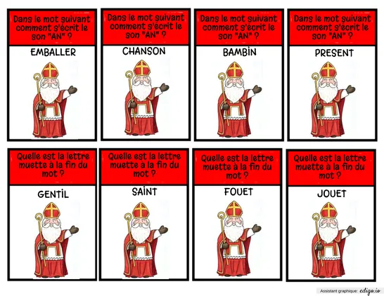 JEU VOCABULAIRE ST NICO