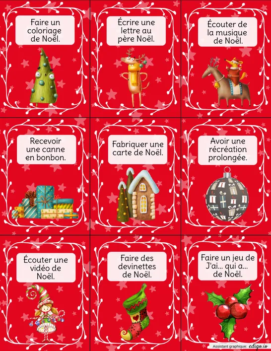 Calendrier de l'Avent
