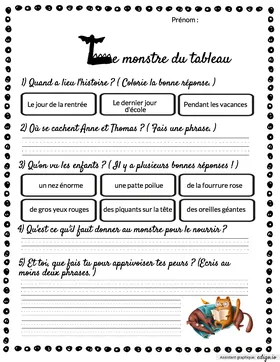 Le monstre du tableau