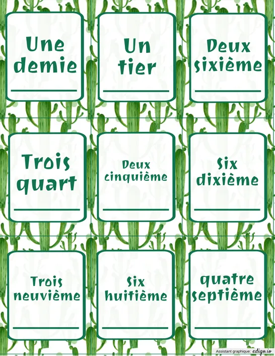Association de fractions