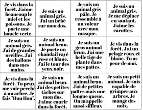Jeu de mémoire, fluidité