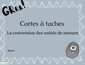 Conversion d'unités de mesure
