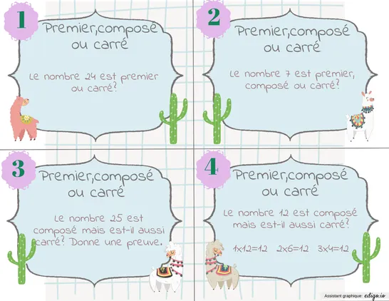 Premier composé carré