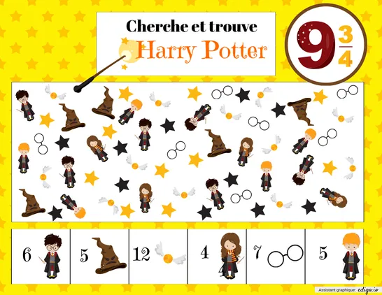 Cherche et trouve - Harry Potter