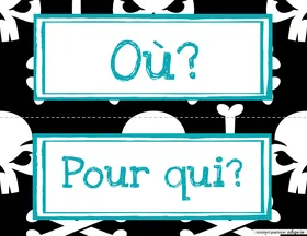 Mots clés Tableau - Enseign explicite