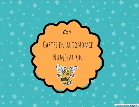 Cartes autonomie CE1