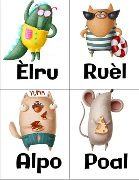Cartes à jouer - Animaux VC