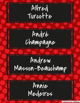 Personnages Rouge Poison