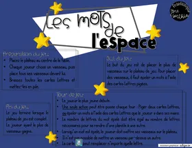 Les mots de l'espace