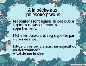 Les poissons perdus