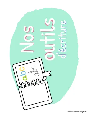 Affichage, atelier d'écriture