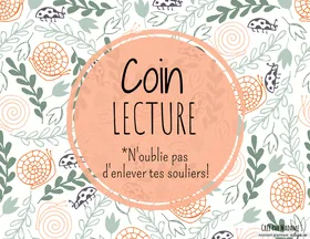 Affiche coin lecture