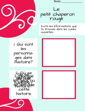 Le petit chaperon rouge