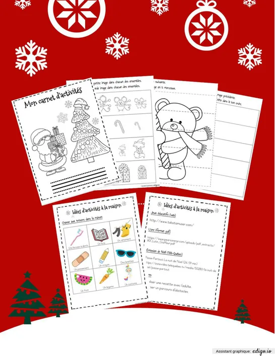 Carnet d'activités (4-5 ans)