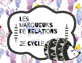 CAT marqueurs de relation
