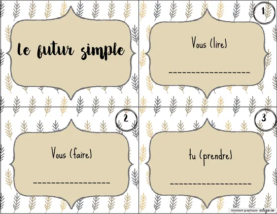CAT futur simple