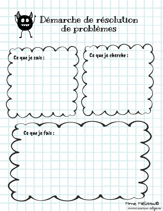 Démarche résolution de problèmes