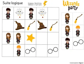 Suite logique - Harry Potter