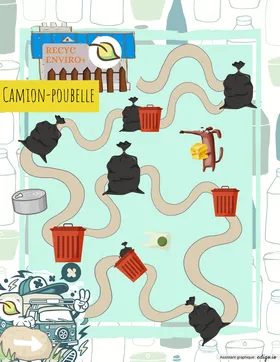 Parcours Camion-poubelle