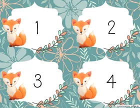 Numéros de classe renard