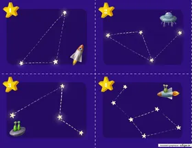 Cartes à tâches - espace