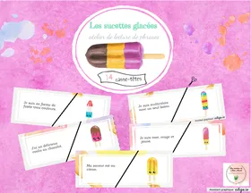 Lecture de phrase- sucettes glacées