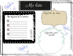 Liste objectif