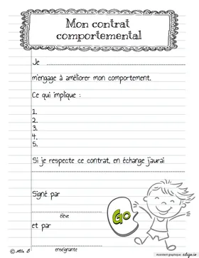 Contrat comportemental